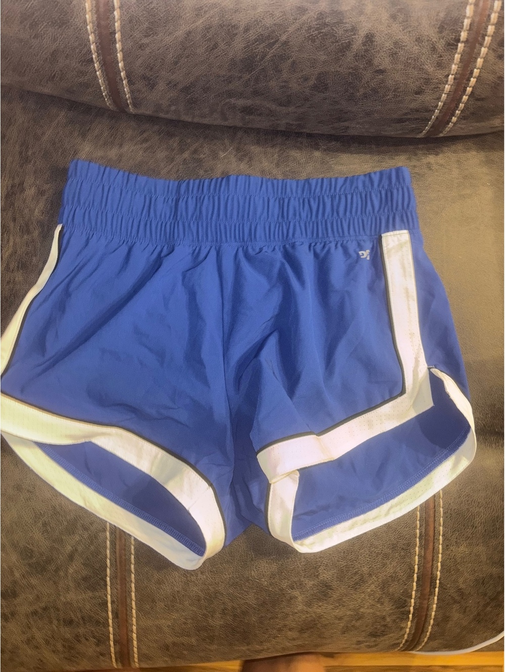NWT DSG Women’s XS Stride High Rise Athletic Running Shorts Blue
